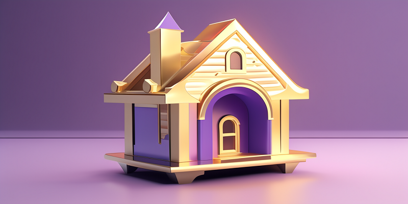 迪士尼风格的3D房屋设计